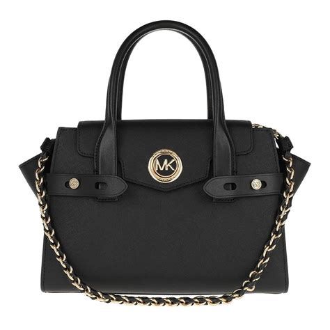 michael kors carmen small flap satchel|Carmen Small Saffiano Leather Belted Satchel .